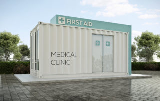 First Aid Shipping Container