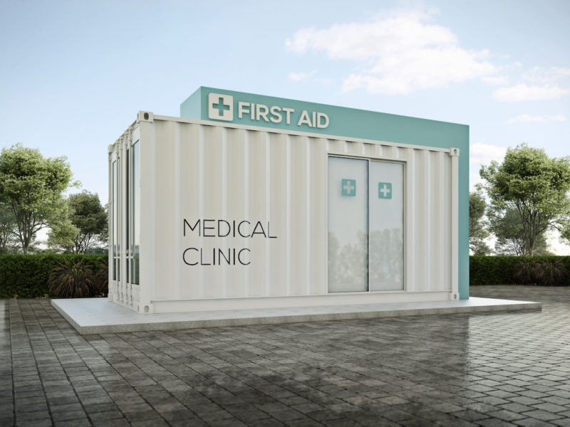 Building First Aid Stations out of Shipping Containers - Mobile Storage ...